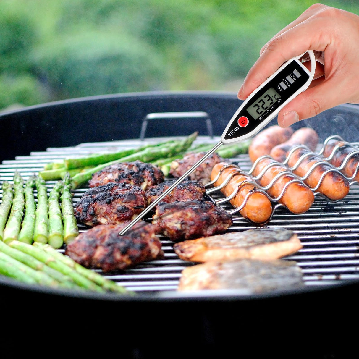 Digital Thermometer Food Meat Candy Water Immediate Read Thermometer for Kitchen Cooking(12 Pcs) Weewooday