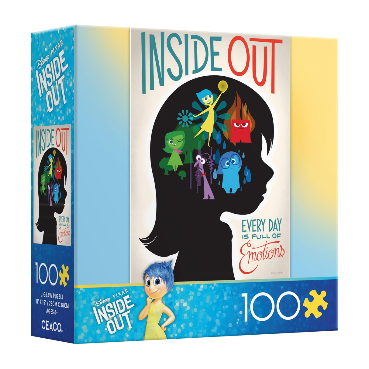 Ceaco - Disney - Pixar - Inside Out - 100 Piece Jigsaw Puzzle Ceaco