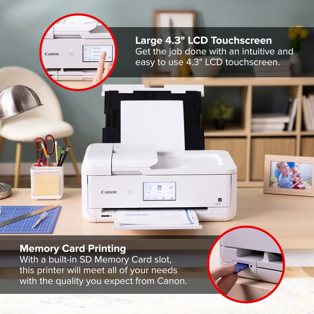 Canon PIXMA TS9521Ca – Wireless Home All-in-One Inkjet Printer Canon