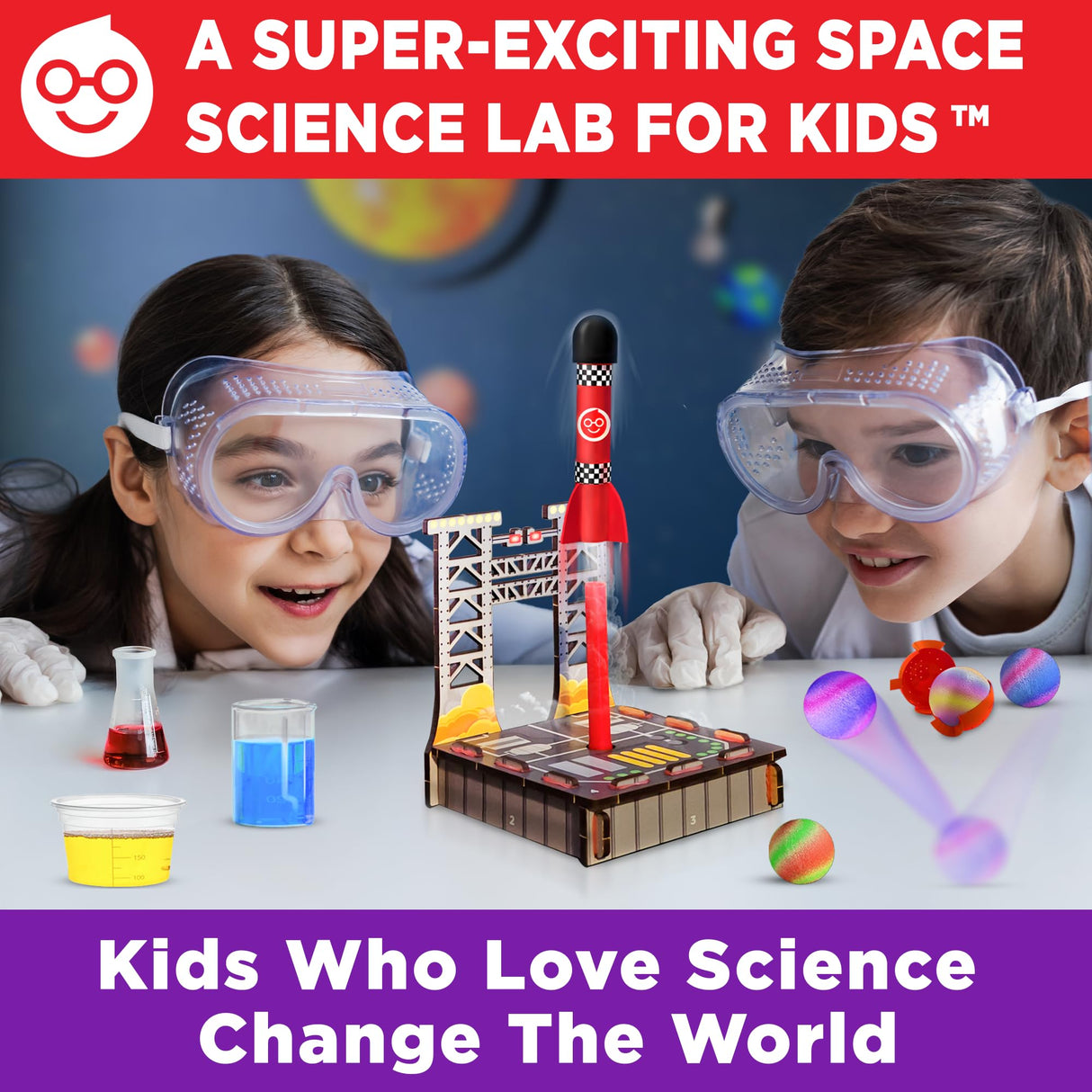 Doctor Jupiter Space Science Toy, Crafts Kit for Kids Ages 8-9-10-11-12-13-14 | Birthday Gifts for Boys 8+ Years Old | STEM Toy with 50+ Experiments | Learning & Educational Kits Doctor Jupiter