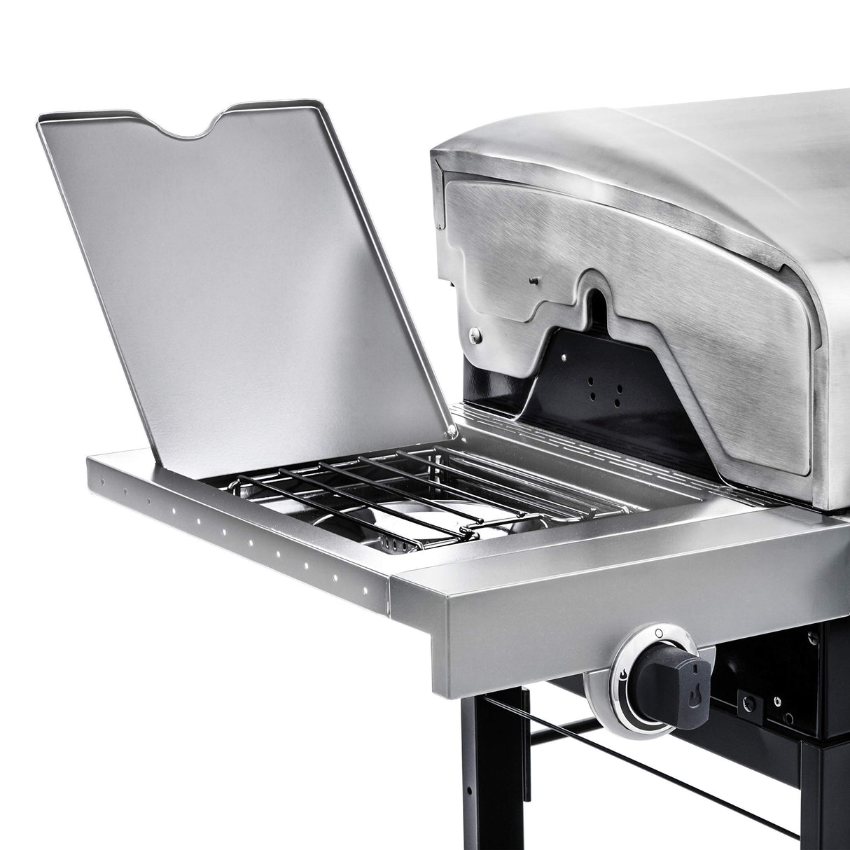 Char-Broil Performance Series Convective 4-Burner with Side Burner Cart Propane Gas Stainless Steel Grill - 463377319 Char-Broil