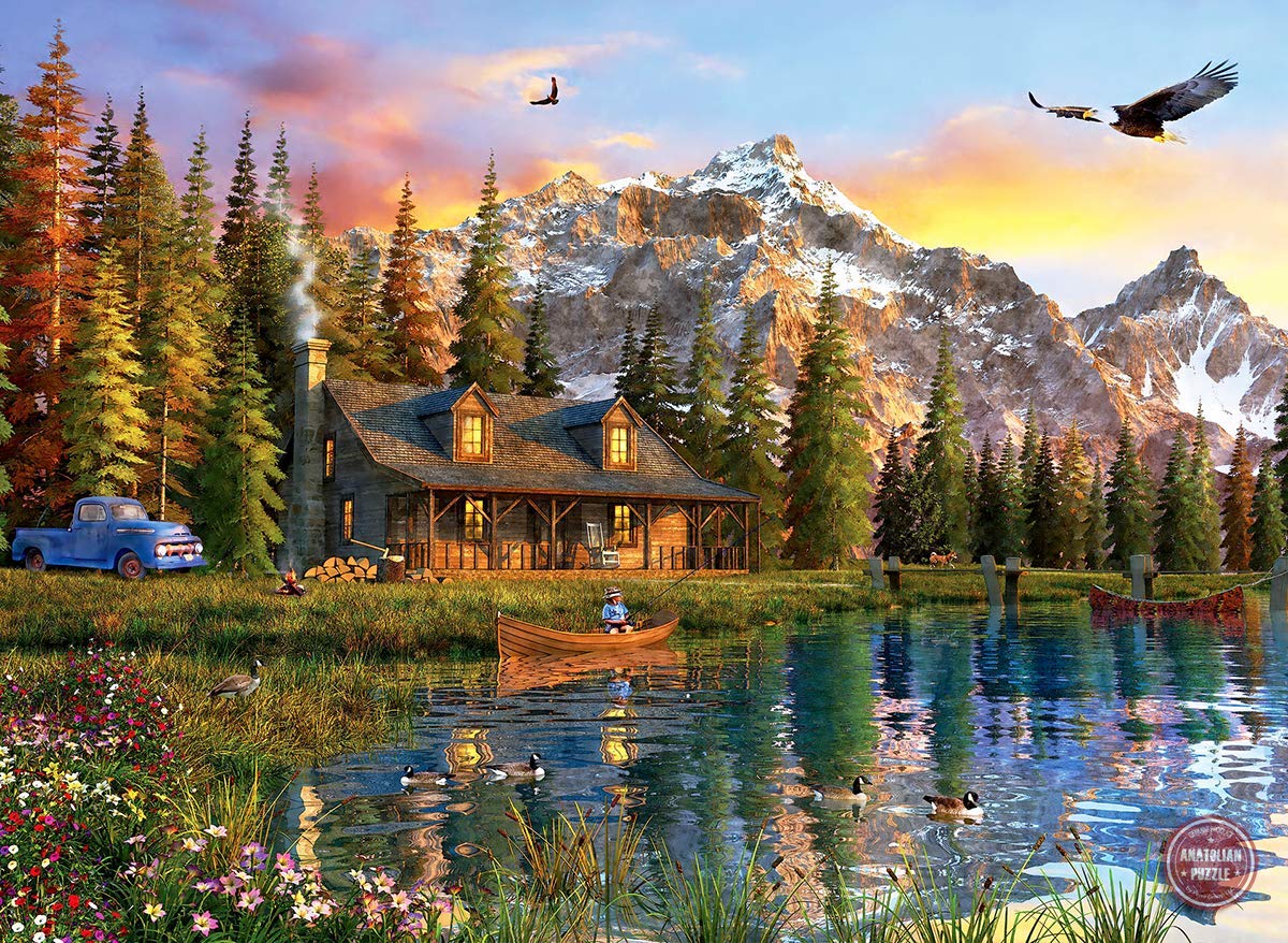 Anatolian Old Look Cabin Jigsaw Puzzle (2000 Piece) Anatolian