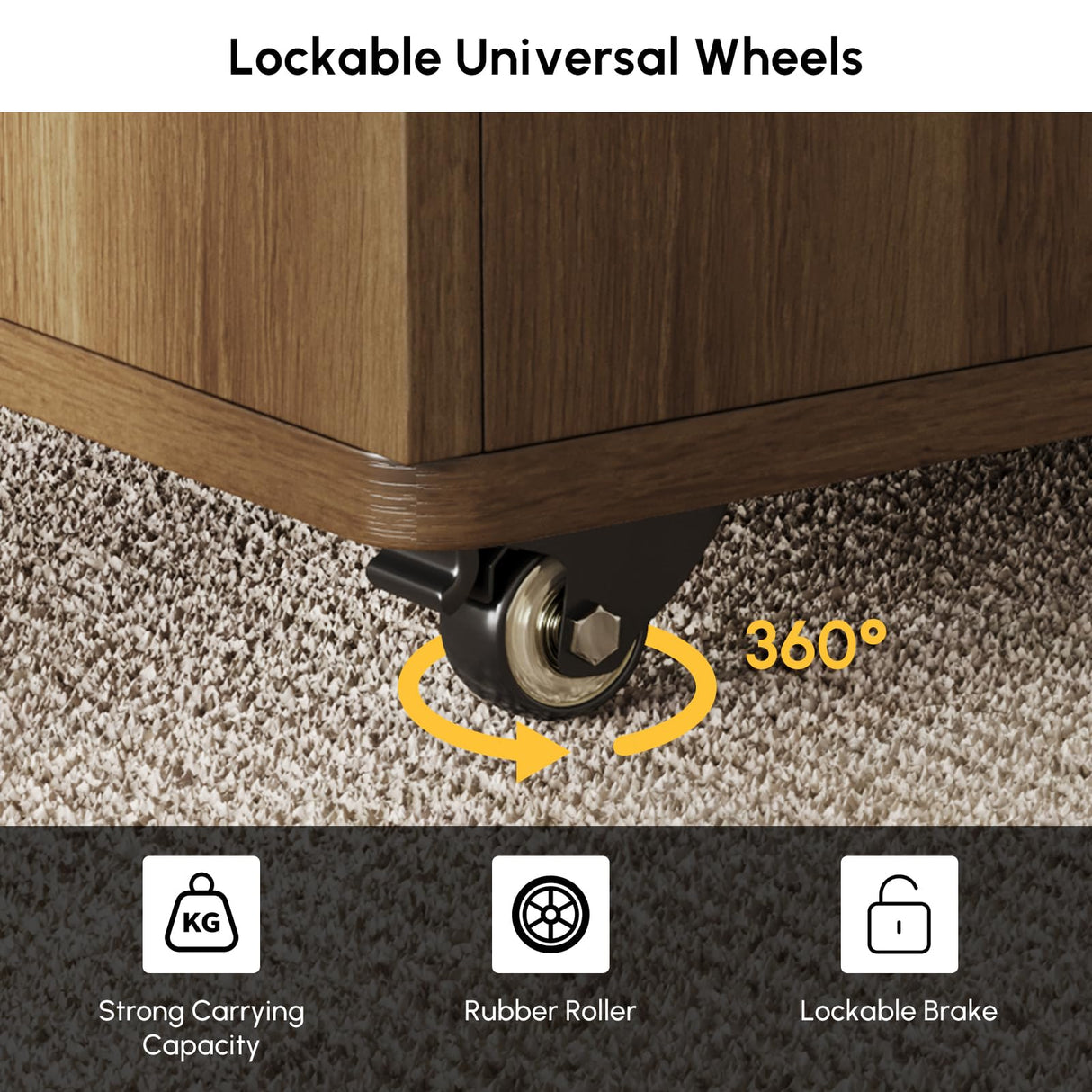 homary Lift-Top Coffee Table with Hidden Storage, 3-in-1 Modern Folding Center Table with 4 Stools, Casters, and Lockable Wheels – Convertible Dining & Office Table for Living Room (Walnut) homary