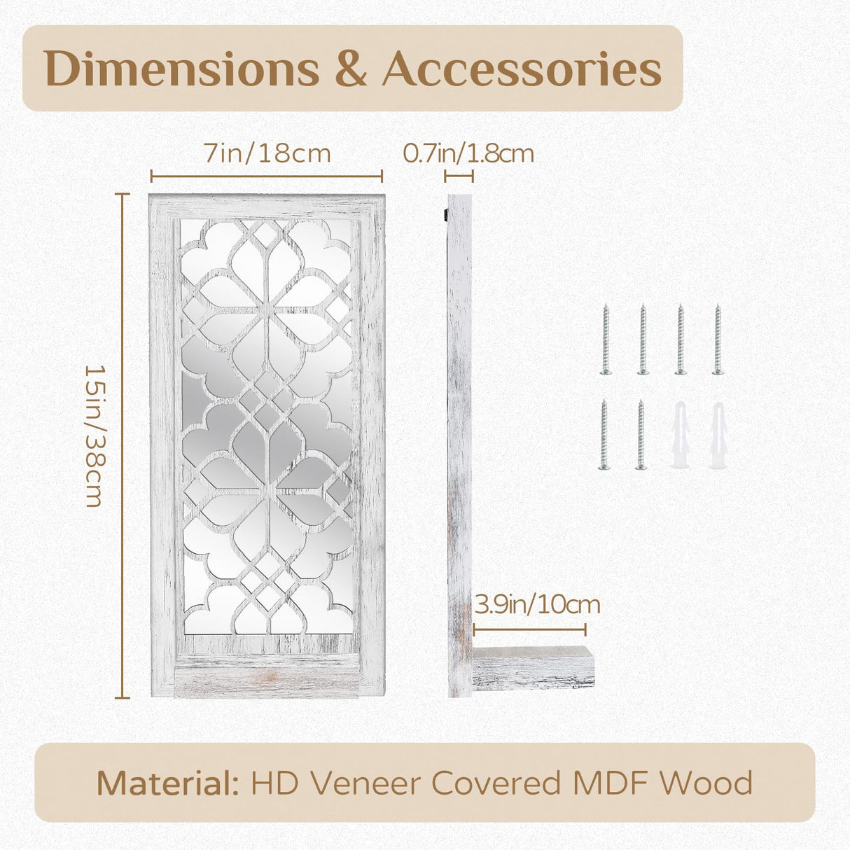 Walasis Wood Small Wall Shelves for Candle - Decorative Floating Shelf Candle Sconces for Wall Decor Rustic Carved Wall-Mounted Shelf Rustic Wooden Shelving for Bathroom Bedroom Walasis