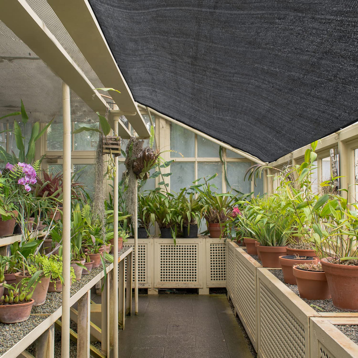 Keten 70% Garden Shade Cloth, 20x20FT HDPE Mesh Tarp with Upgraded Grommets, UV-Resistant Outdoor Sun Shades for Greenhouse, Garden, Patio Plants, Pergola Keten