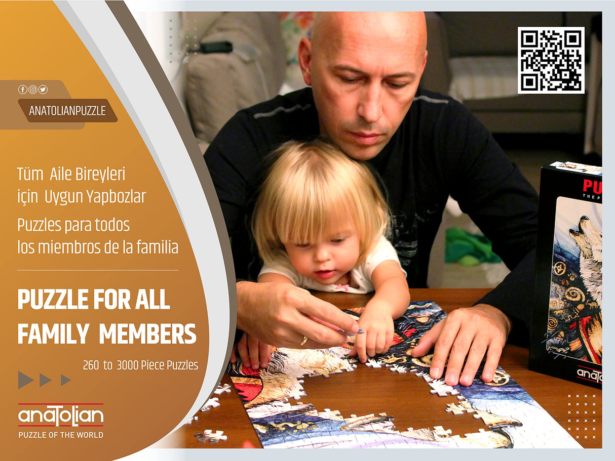 Anatolian Puzzle - at The Train Station, 1000 Piece Puzzle, #1147 Anatolian