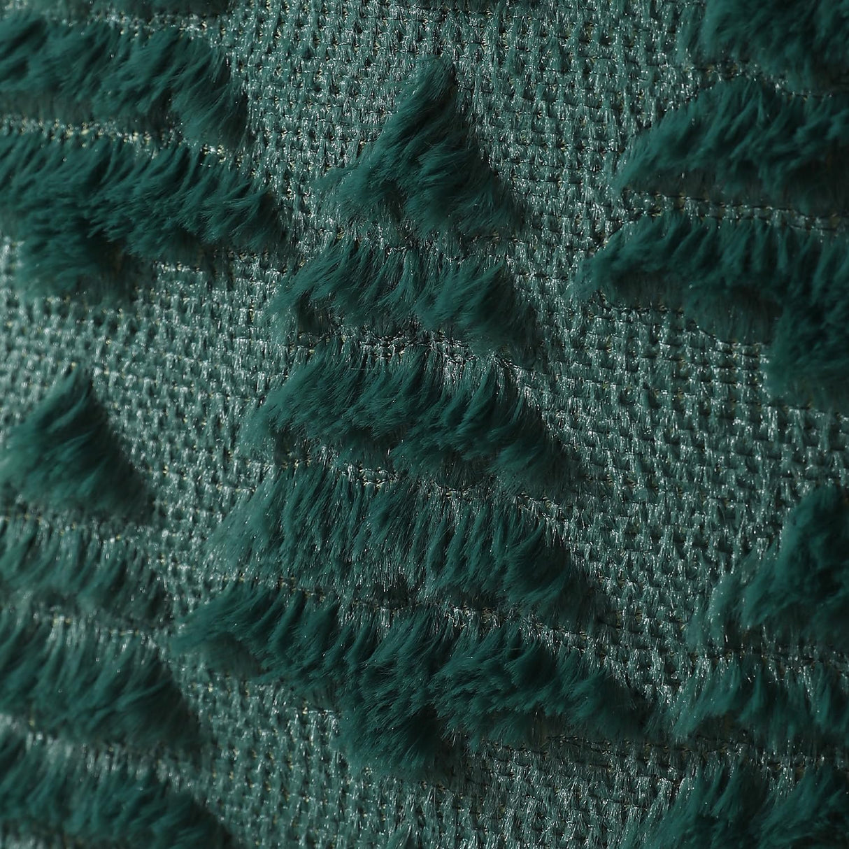 Allorry Christmas Pillow Covers 18 x 18 Set of 2 Xmas Decorations Dark Green Christmas Tree Pillow Cases Plush Faux Fur Soft Cushion Case for Winter Xmas Holiday Home Bedroom Sofa Decors SY-003-A18 Allorry