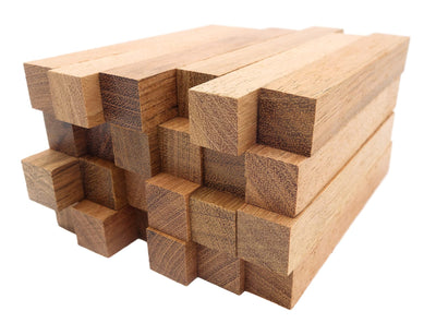 Exotic Wood Pen Blanks 24-Pack Turning Supplies, DIY Crafts: Jatoba Wood, 5 x 3/4 x 3/4 Inches (24 Pack)