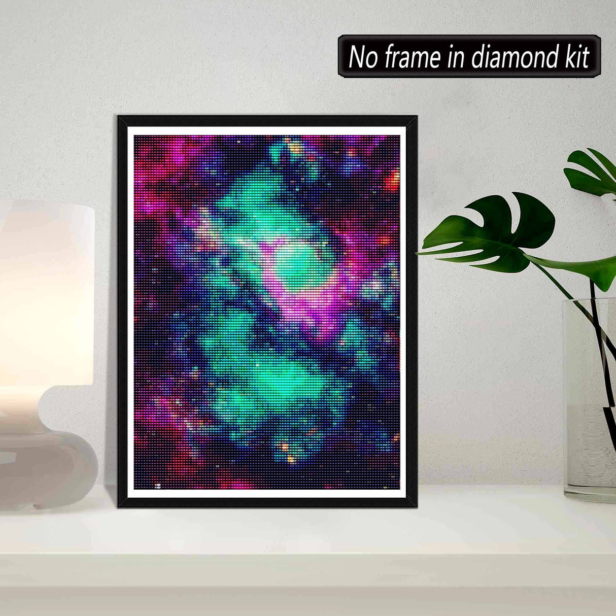 SKRYUIE 5D Diamond Painting Kits Starry Sky Aurora Borealis Paint with Diamond Art Kits for Adults Galaxy Universe DIY Full Drill Cross Stitch Rhinestone for Home Office Wall Craft Decor 30x40 cm SKRYUIE