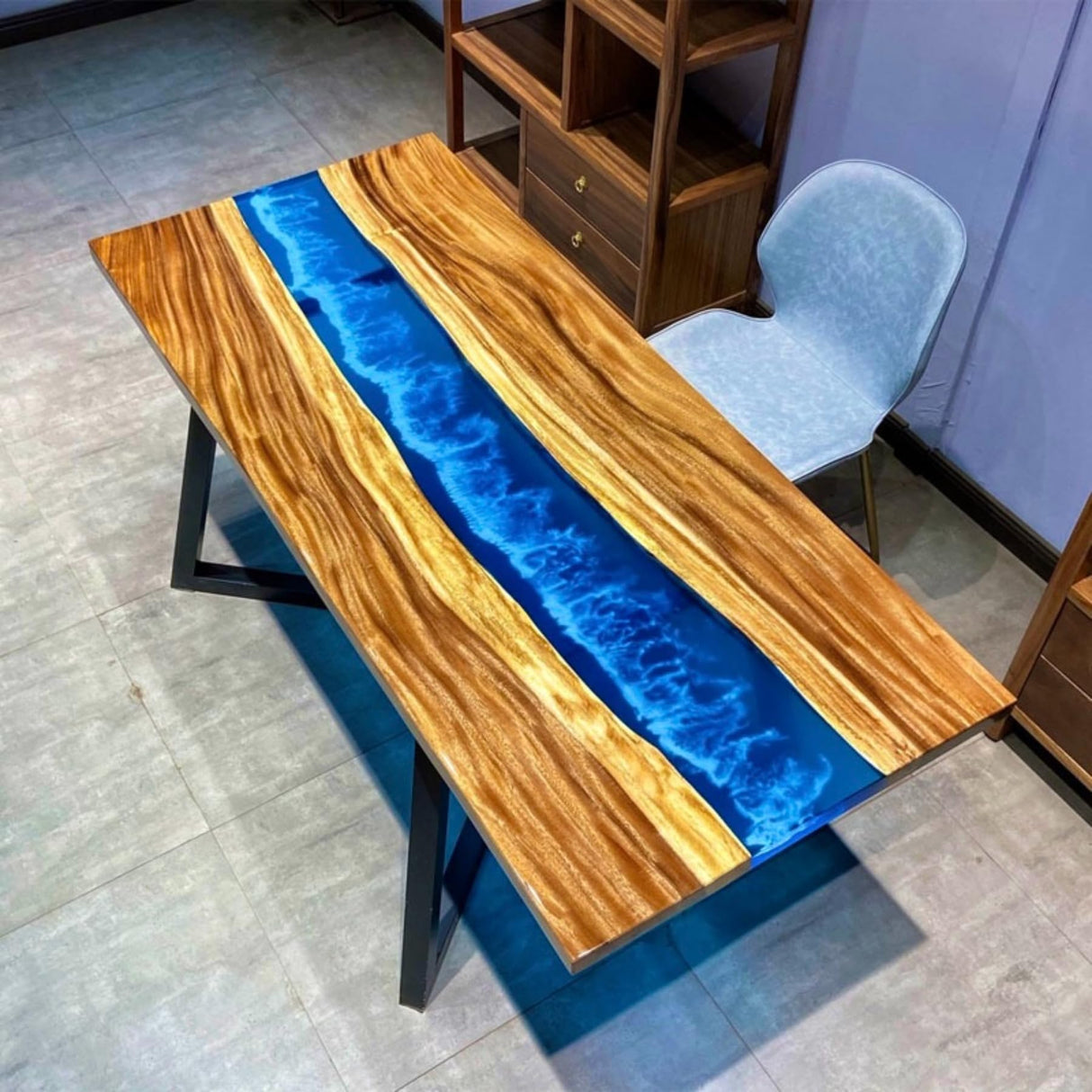 KONBANZE Epoxy Resin molds, River Table Reusable Molds, molds for Resin, Resin Supplies for DIY use, Solid Casting Epoxy Resin Mold for River Table, Resin deep Pouring Projects (23''×15'') KONBANZE