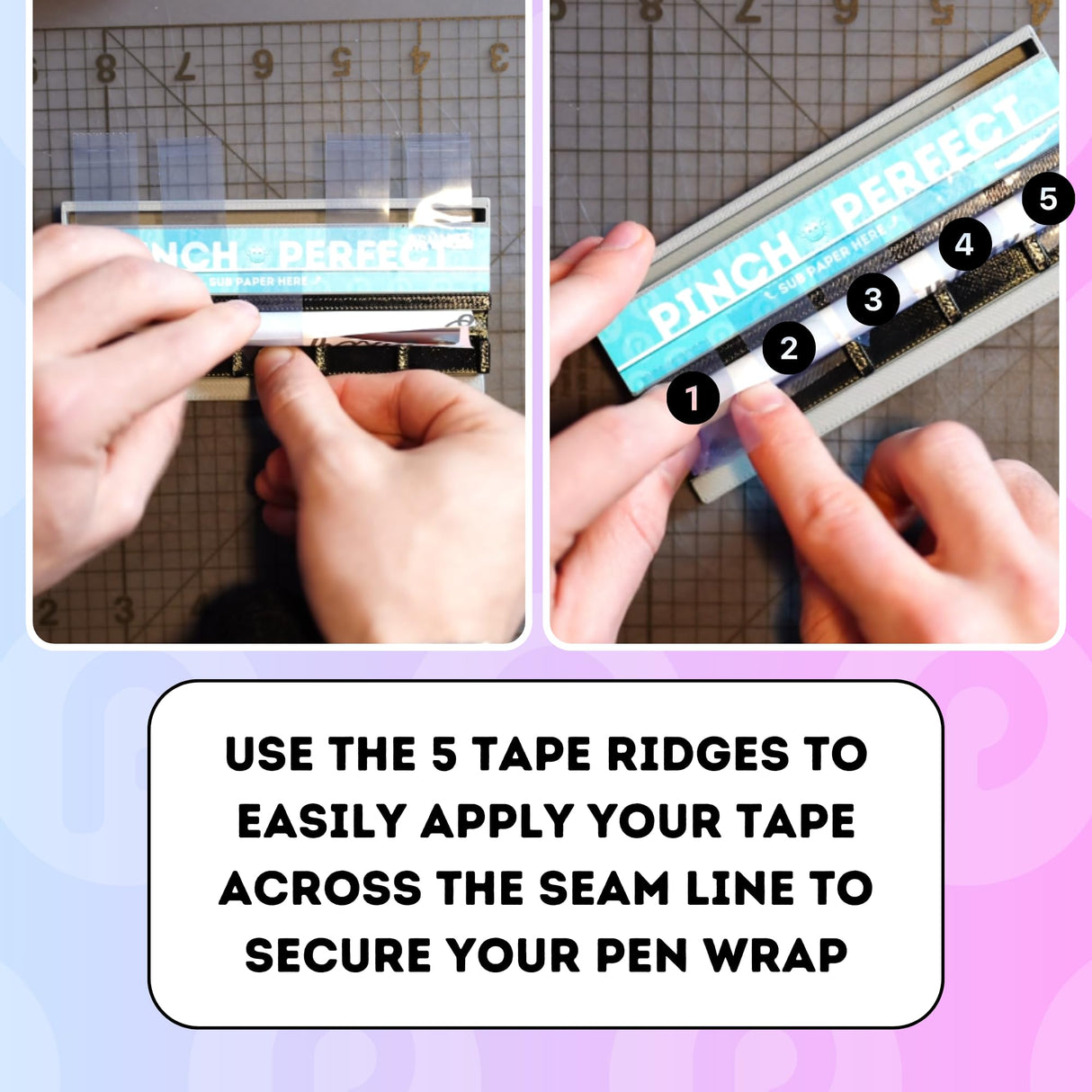 Sublimation Pen Pinch Perfect, Pen Sublimation Tool, Pen Clamp for Sublimation Blank Pens Pinch Perfect