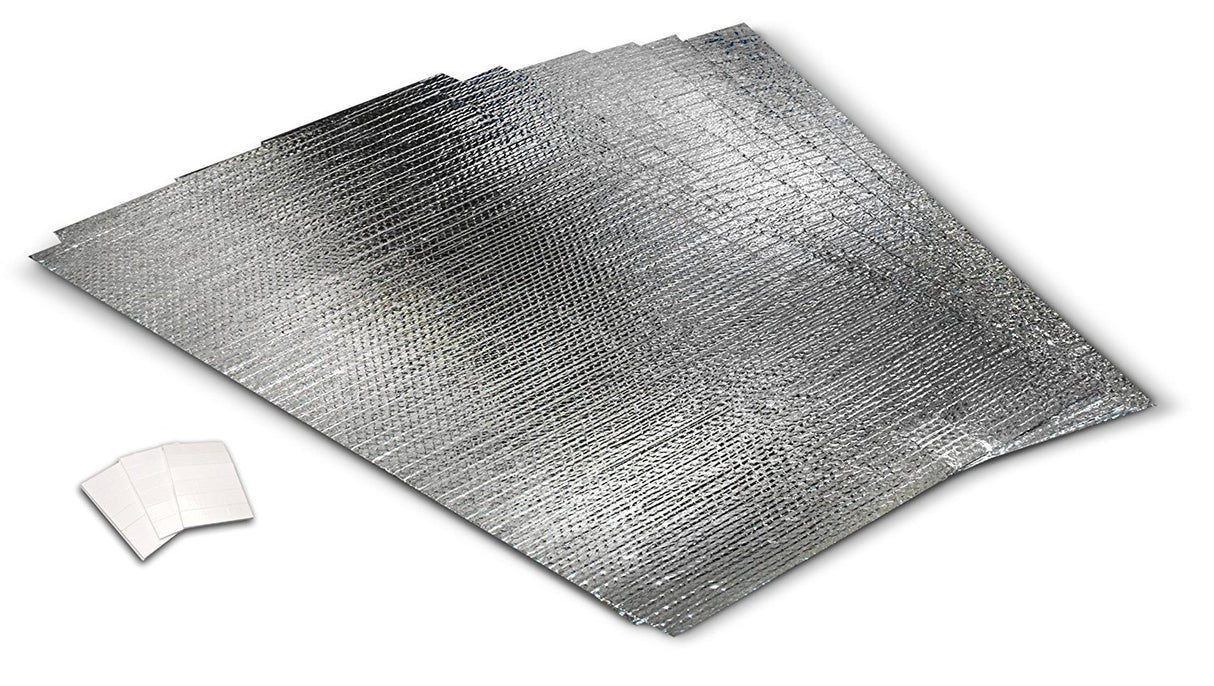 Reach Barrier 3009 Garage Door Kit Adhesive Pads Included, 8 Bubble Insulation Panels, Silver Reach Barrier