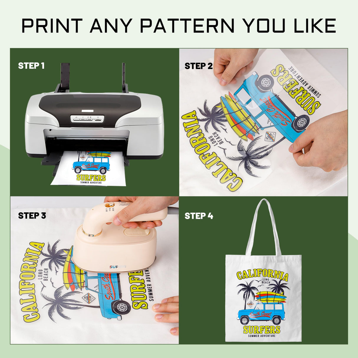 Joyclub 40 Pieces Sublimation Tote Bags Blanks Bulk Polyester Reusable Grocery Bags Canvas Tote Bags for DIY Decorating Crafting Heat Transfer Bag for Gift Joyclub