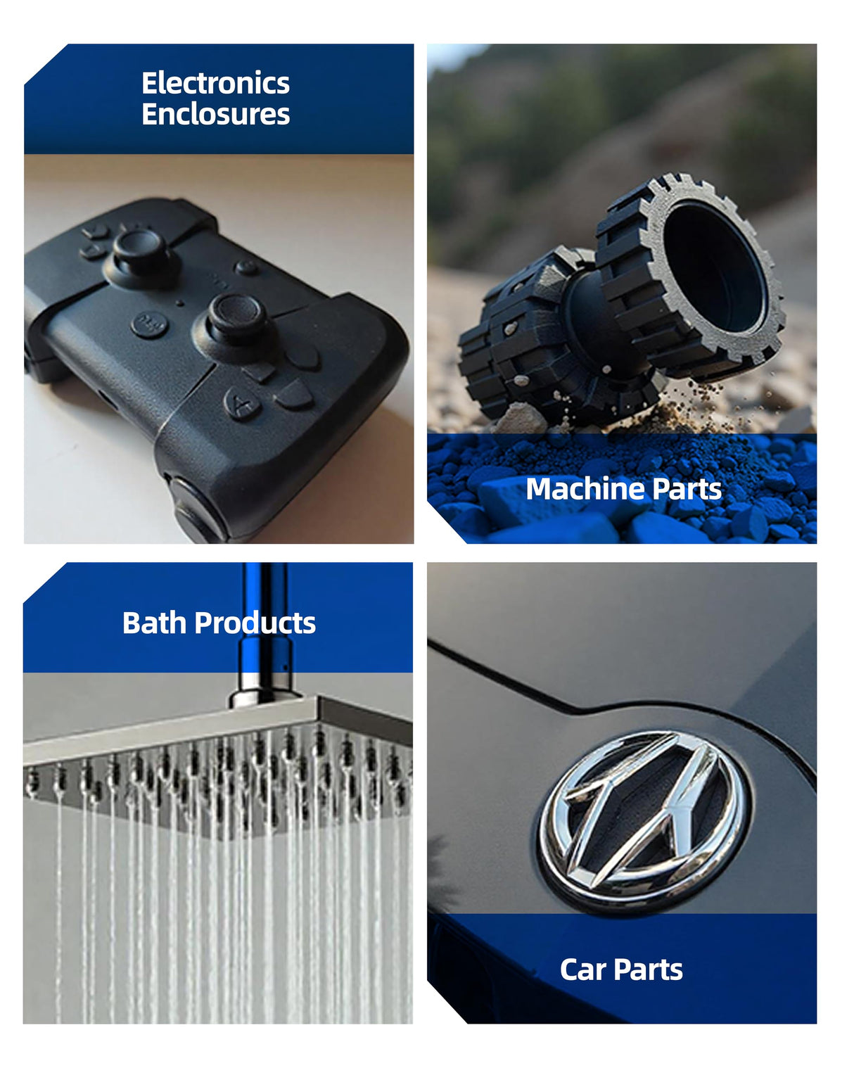 Inslogic PC-ABS Filament 1.75mm, Black Polycarbonate Filament 1.75mm Blend with ABS 1kg - Tough and Heat Resistant 1.75mm 3D Printer Polycarbonate Filament, Dimensional Accuracy +/- 0.02mm Inslogic