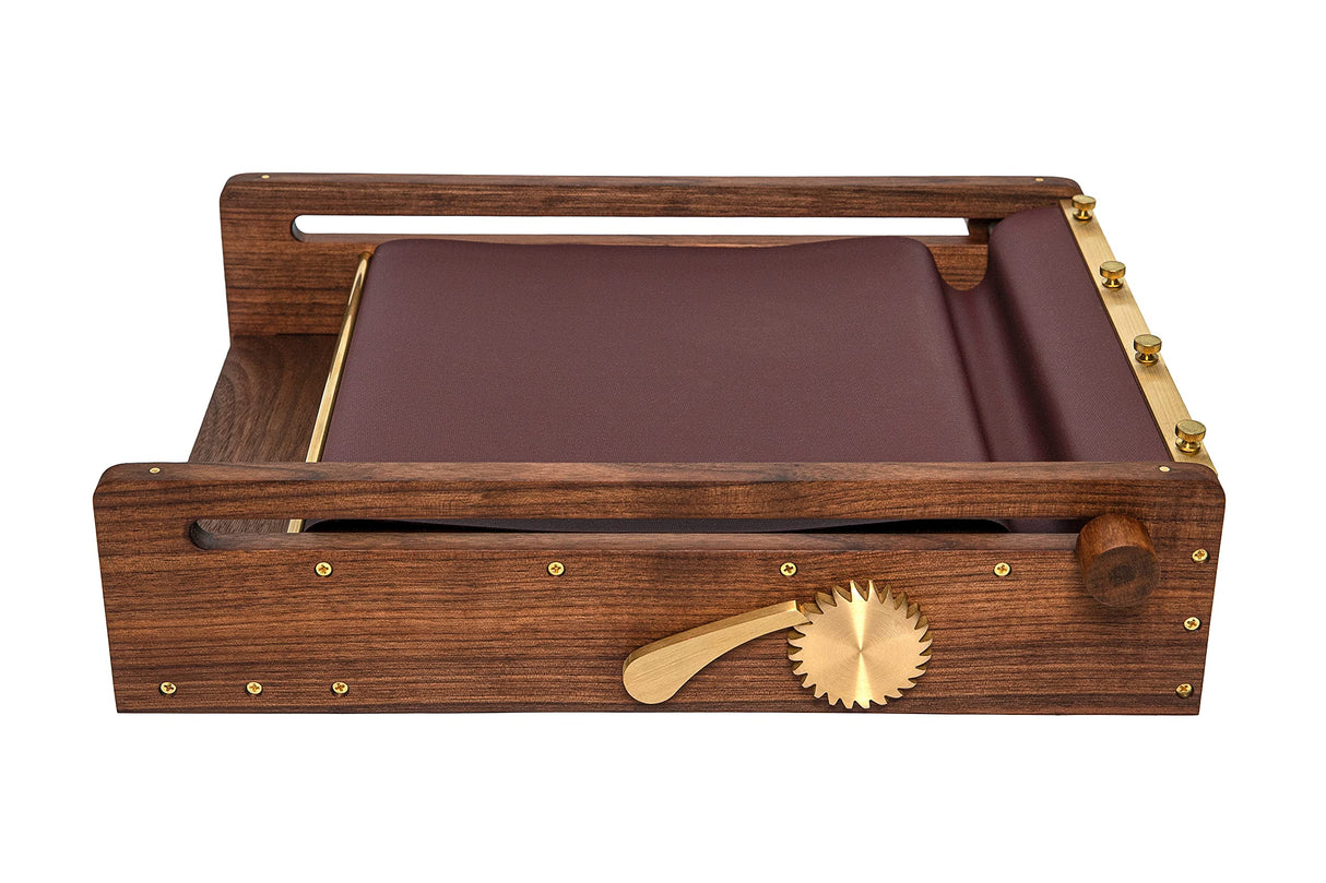 King Rollers Cigar Rolling Machine, Walnut King Rollers