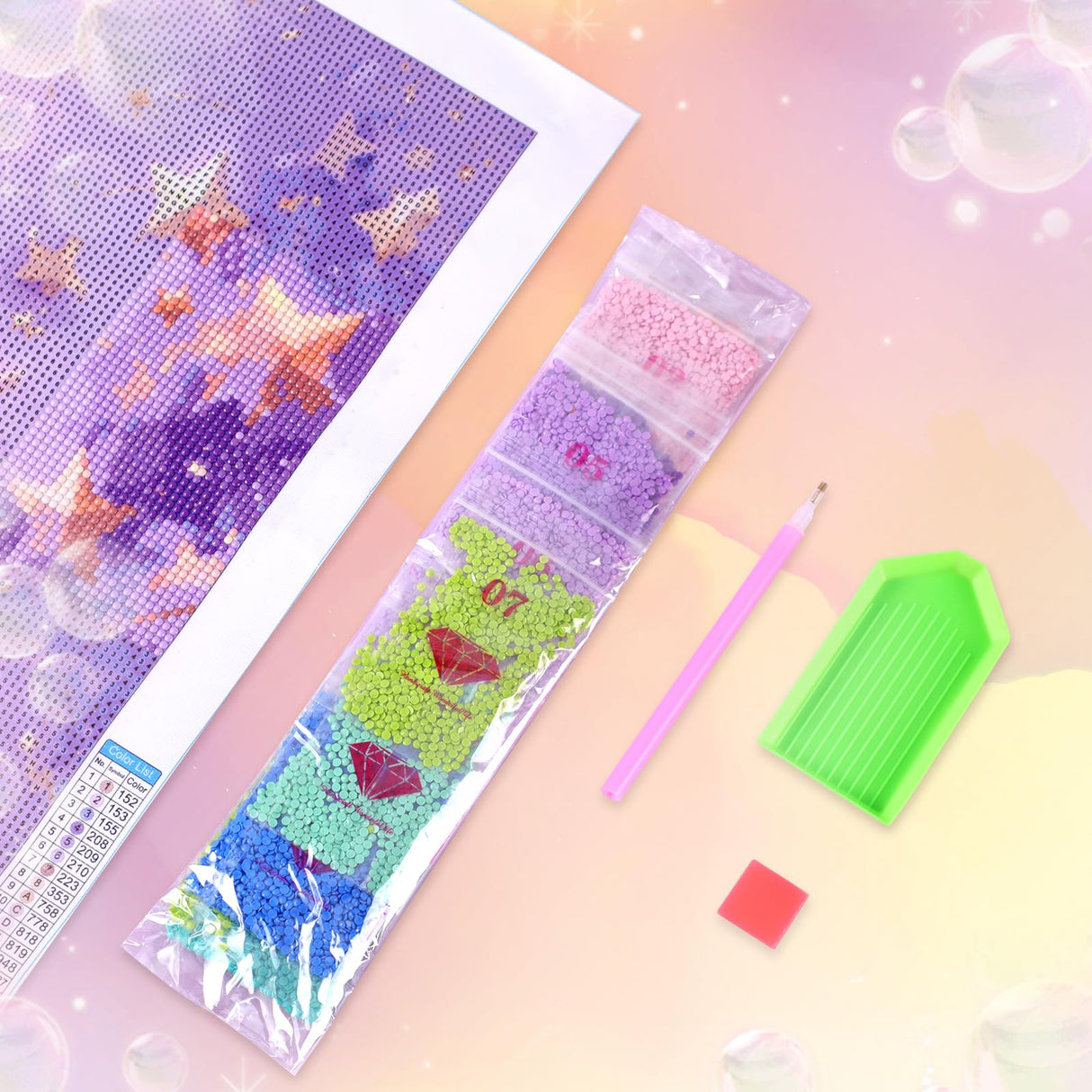 HMDIIMGE Diamond Painting Kits for Adults, 5D Full Round Diamond Dog with Sunglass Diamond Art Kit, Cardigan Welsh Corgi Dots Diamond Painting for Beginners, DIY Beads for Home Wall Decor 12x16 inch HMDIIMGE