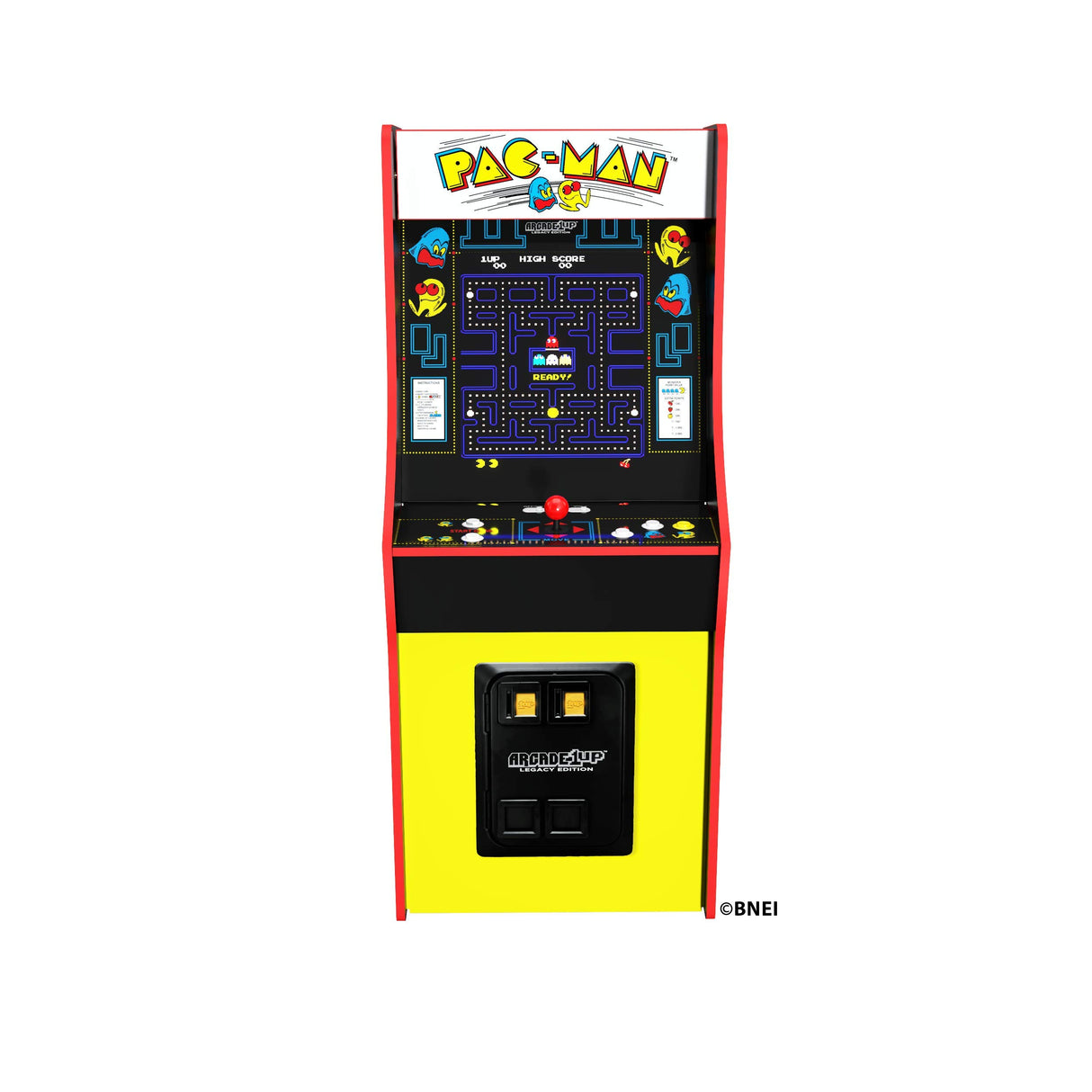 Arcade1Up Bandai Legacy 4 Foot Arcade Machine, Mulitcolor ARCADE1UP