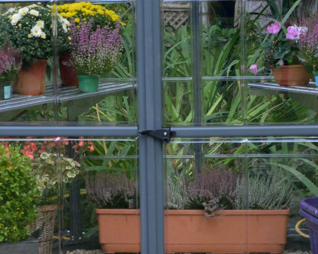 Palram - Canopia Oasis Greenhous - 7' x 8' x 9' - Gray Palram