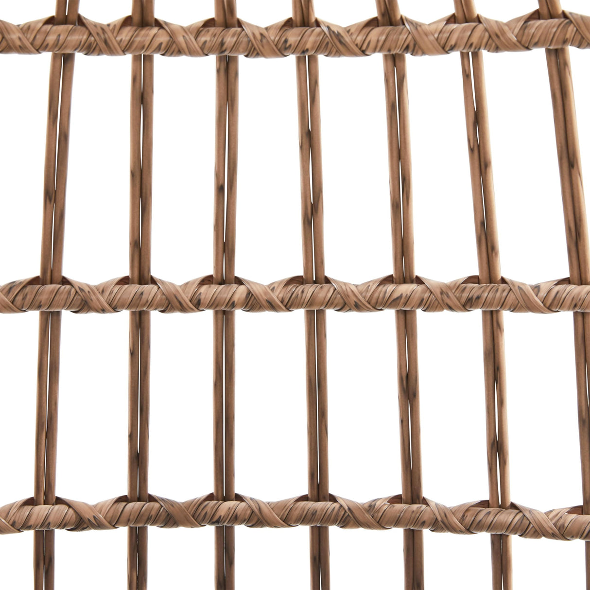 Yaheetech Egg Rattan Chair, Indoor/Outdoor PE Rattan Egg Basket Lounge Chair w/ 4 Cushions, Oversized Egg-Shaped Chair w/Metal Frame Stand for Patio, Backyard, Living Room - Light Brown/Ivory Yaheetech