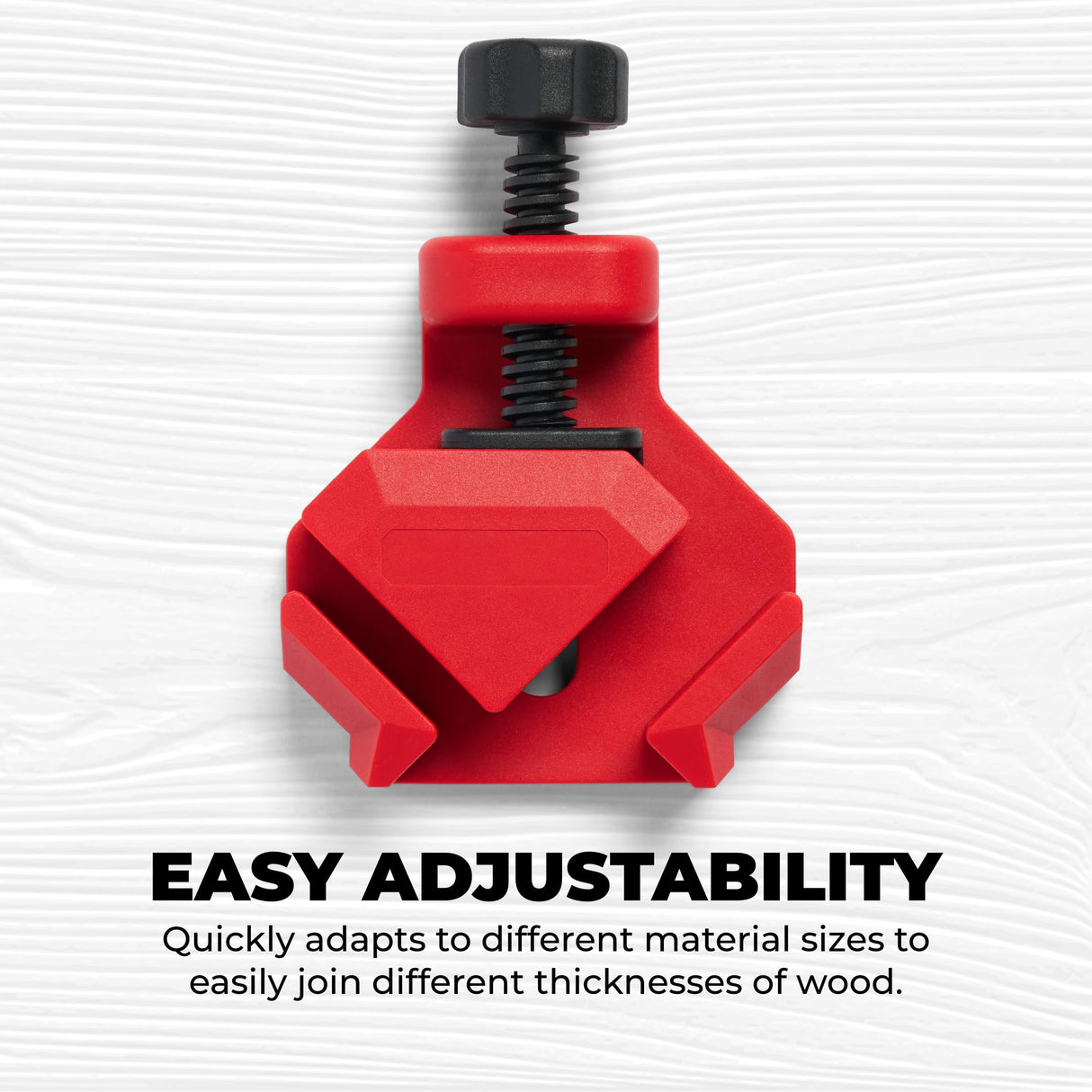 BUILDSOMETHING Quick Corner Clamps - Home Improvement Hand Tools - Adjustable Clamps for Woodworking & More - 4 Pack BUILDSOMETHING