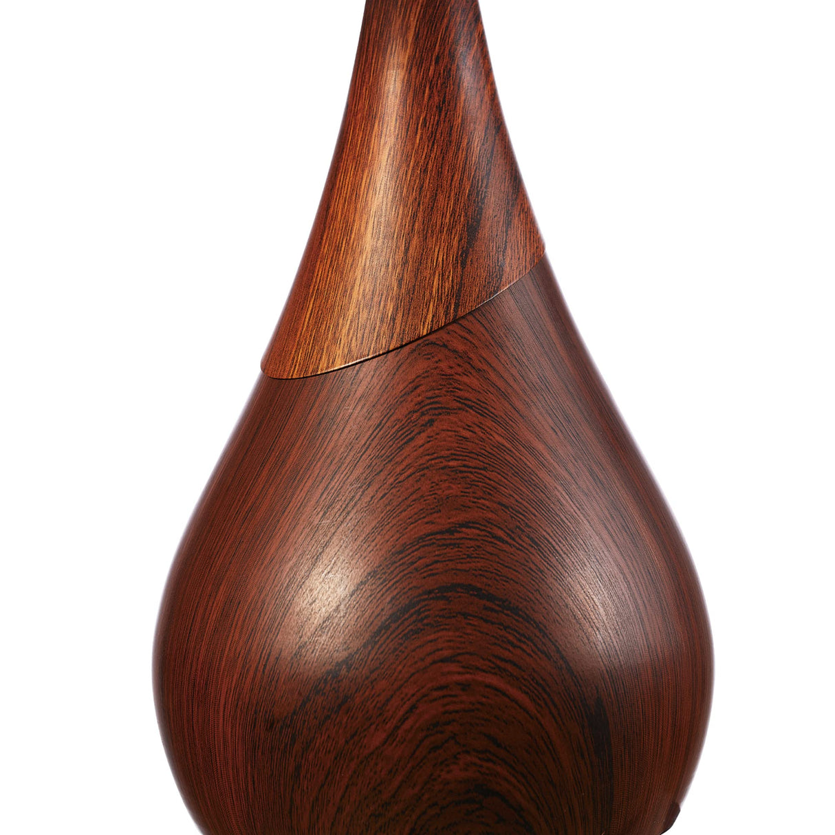 Globe Electric Novogratz x 65862 Harrington 20" Table Lamp, 2-Tone Faux Wood, White Cotton Shade Globe Electric