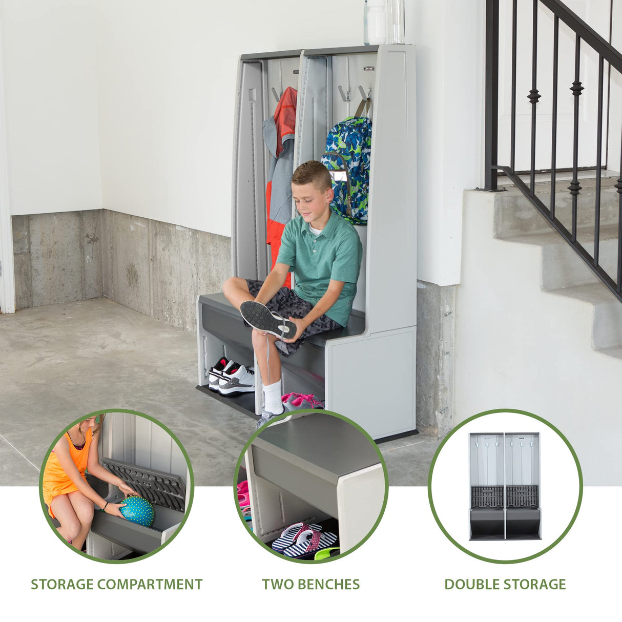 Lifetime 60226 Home & Garage Storage Locker LIFETIME