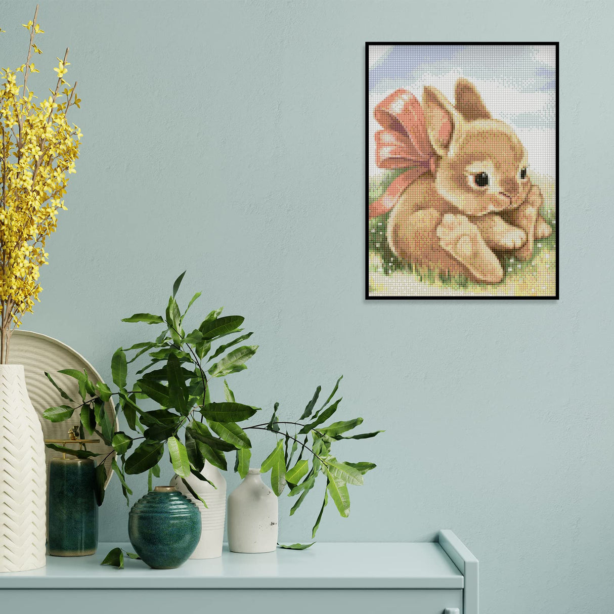 Snuqevc 5D Diamond Painting Kits Painted Unicorn | Full Diamond Canvas DIY Gemstone Digital Oil Painting Crafts | for Room Decor Bathroom Decor | Gifts for Friends (12x16inch) Snuqevc