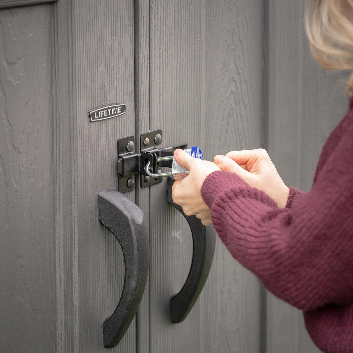 Lifetime 8 x 5 Ft. Modern Outdoor Storage Shed Lifetime