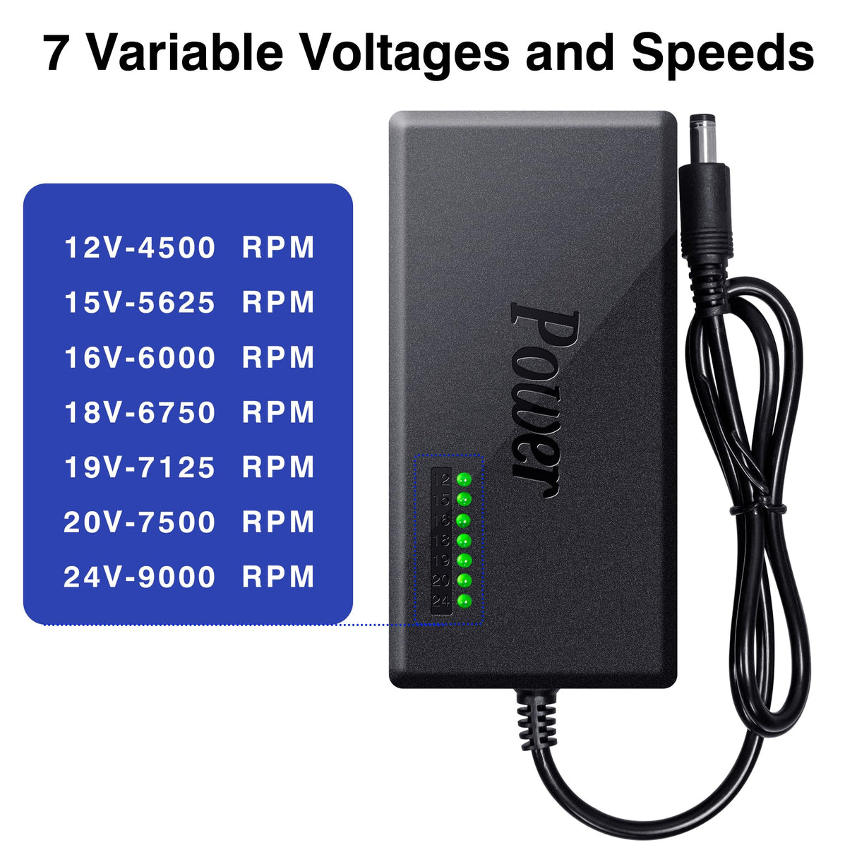 BERXOL Mini Wood Lathe Machine, 12V- 24VDC,7 Variabla Speeds 4000-9000 RPM, with Wood Lathe Milling Accessories, for Wood Polishing, Grinding, Cutting and Milling DIY … (A) BERXOL