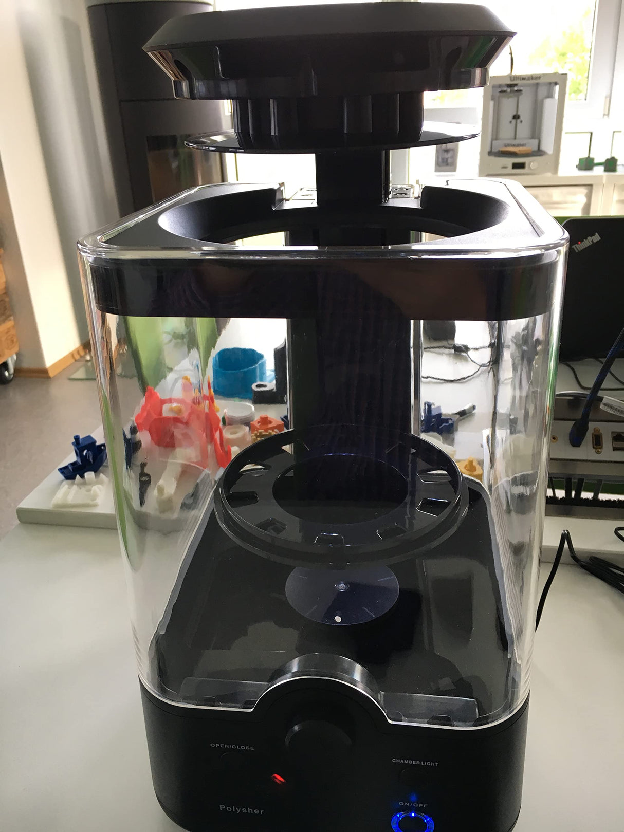 Polymaker Polysher - Post Processing Device to Smooth Print Surface with IPA Alcohol for PolySmooth PVB 3D Printer Filament & PolyCast 3D Printing Filament Polymaker