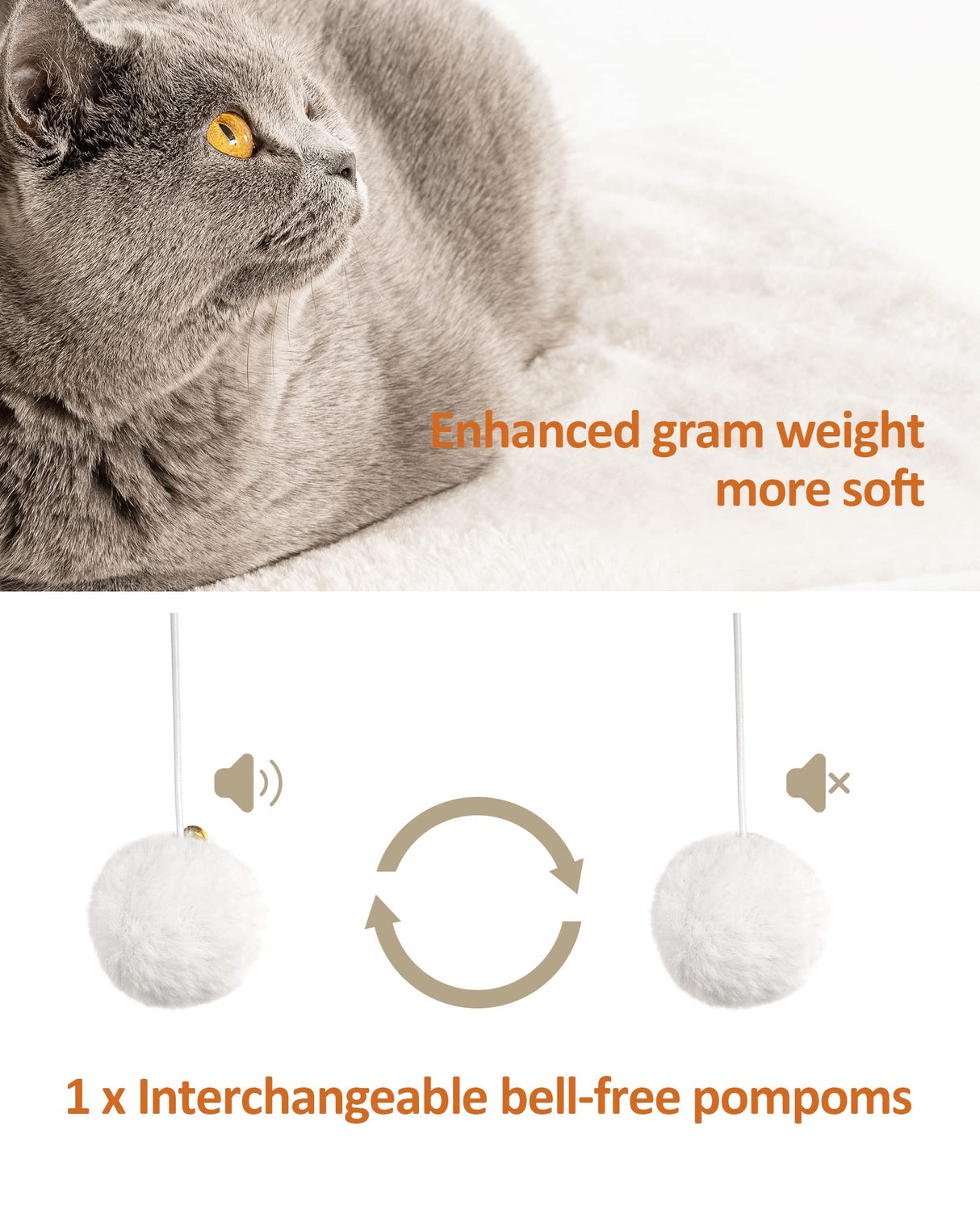 FourFurPets 26.7in Large Cat Tree Tower Condo, Cat Scratch Posts for Indoor Cats, Big Plate, Three 23.6in Full Sisal Scratching Posts, Rustic Brown FourFurPets