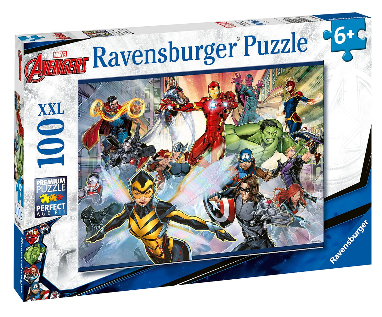 Ravensburger Marvel Avengers 100 Piece Jigsaw Puzzle for Kids Age 6 Years Up Ravensburger