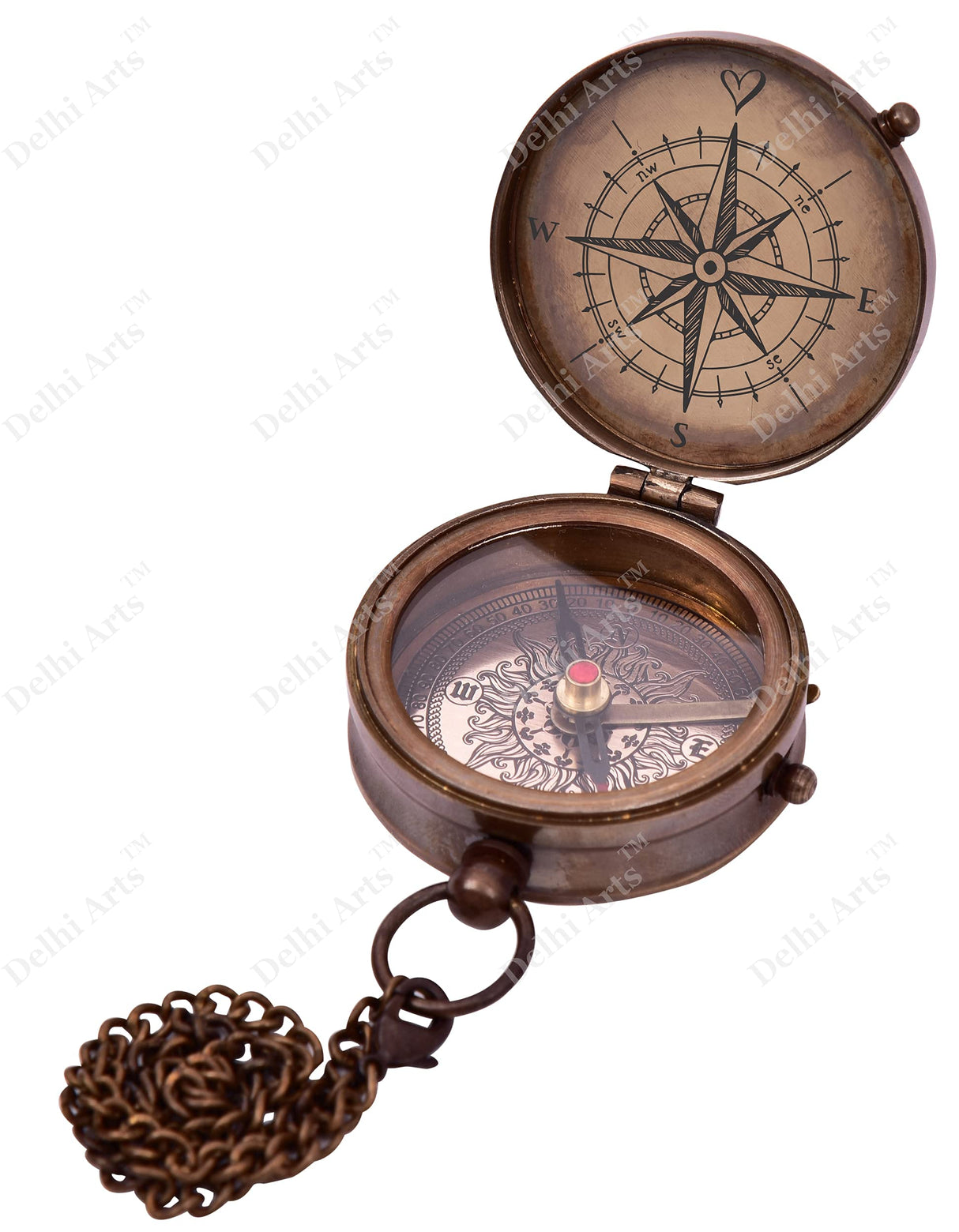 So You Can Always Find Your Way Back to Me/Personalized Compass/Anniversary giftfor him/her. Luxury Gift Delhi Arts