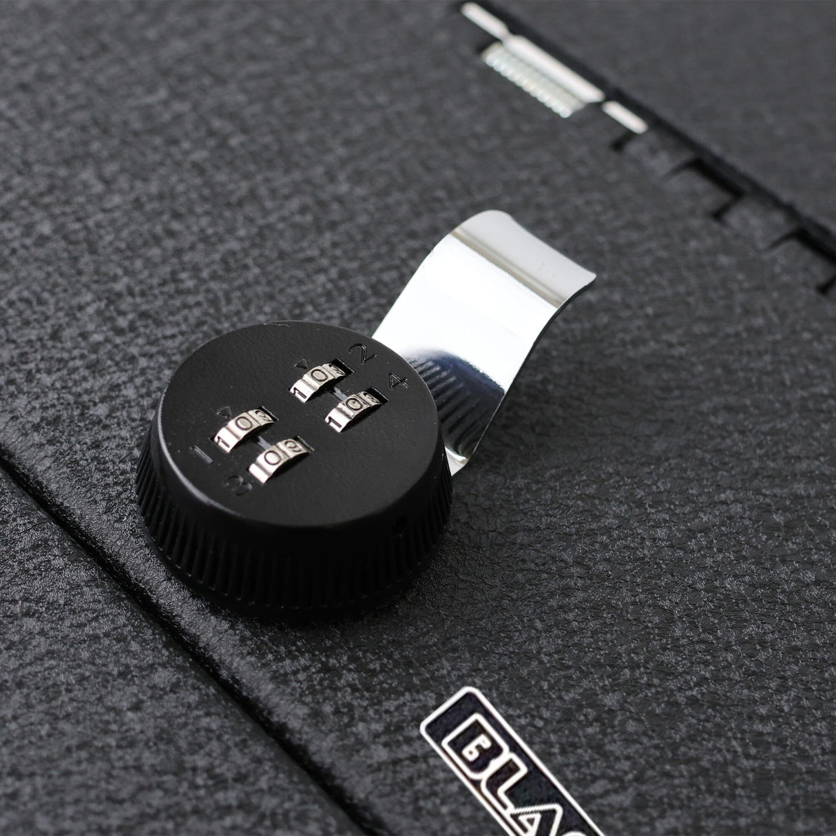 Black Horse Center Console Safe Security Lock Box, Black Gun Box Organizer, with 4 Digit Combination Resettable Lock Compatible with 19-24 Ram1500,2500,3500 Ram 1500 TRX-ASDR03 Black Horse Off Road