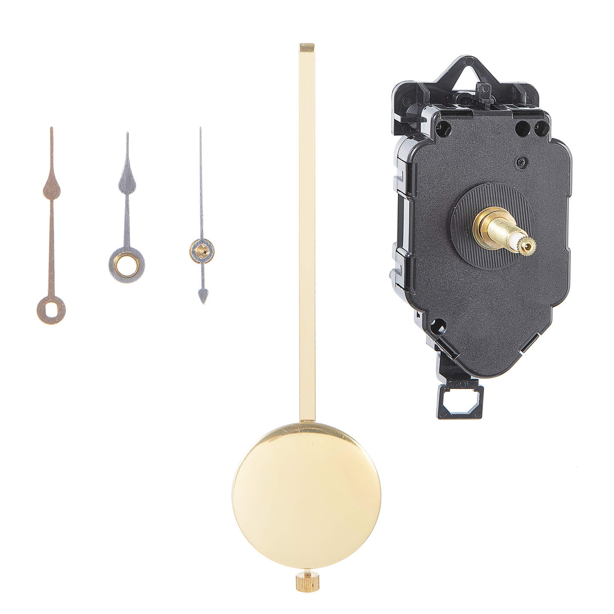 Walnut Hollow Pendulum Clock Movement for 3/4-inch Surfaces, Small Walnut Hollow