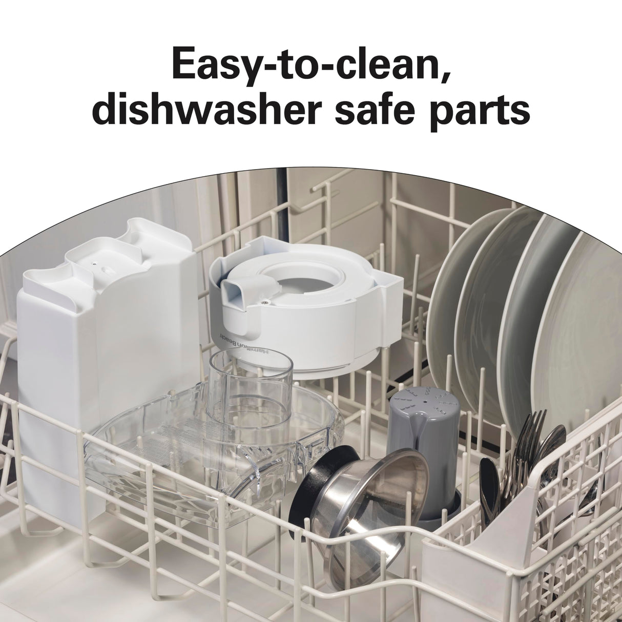 Hamilton Beach HealthSmart Juicer Machine, Compact Centrifugal Extractor, 2.4” Feed Chute for Fruits and Vegetables, Easy to Clean, BPA Free, 400W, White (67501) Hamilton Beach