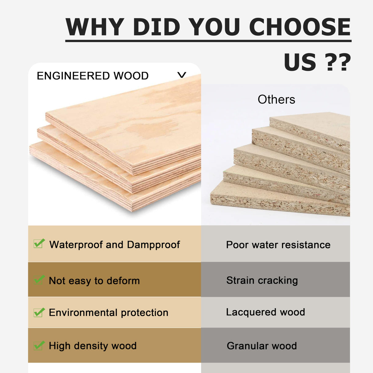 JENTORIA 72" Bathroom Vanity with Sink, 72 Inch Floating Vanity, Double Sink Wall Mounted Vanity Combo, Modern Brown Bathroom Vanity Set with 4 Doors and White Basin Sink JENTORIA