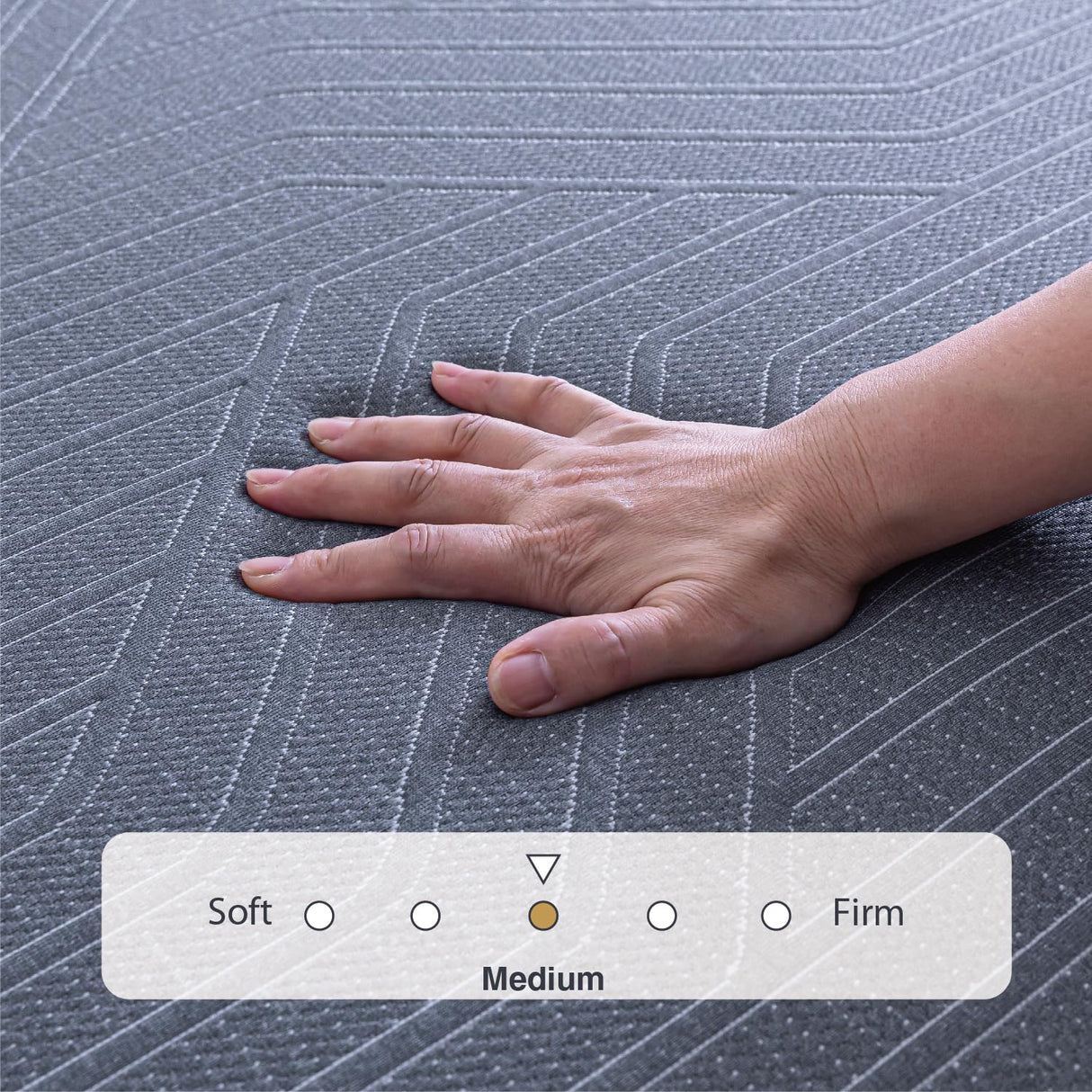 Dyonery Full 14 Inch Memory Foam Mattress in a Box, Jacquard Fabric Cover, Made in USA, CertiPUR-US Certified, Ventilated Copper-Gel AeroFusion Memory Foam, Fiberglass Free Mattress, 75”x54” Dyonery