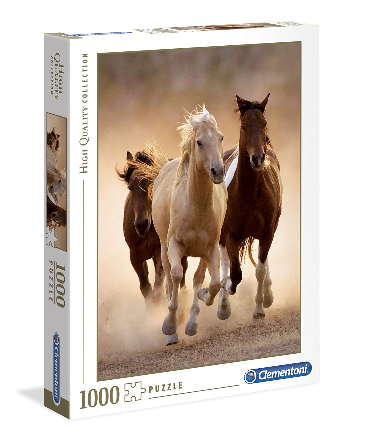 Clementoni Running Horses Puzzle (1000-Piece) Clementoni