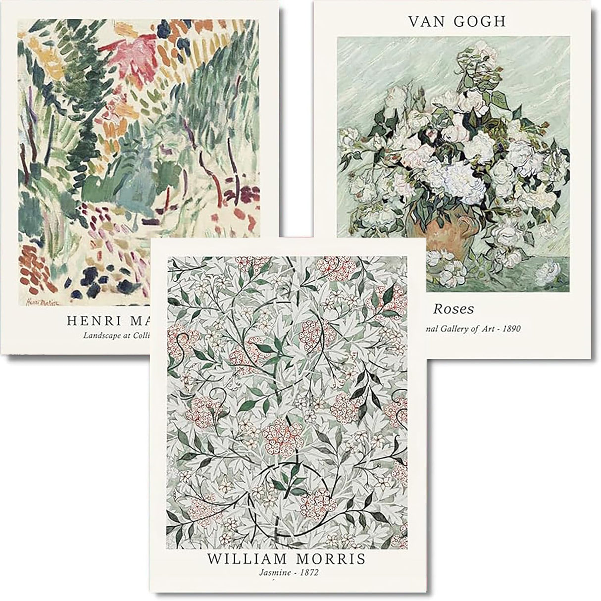 VeGuude Diamond Painting Kits for Adults - 3 Pack Artwork DIY 5D Diamond Art Kits Full Drill Diamond Dots Paintings with Diamonds Gem Art and Crafts Home Decor 12x16inch VeGuude