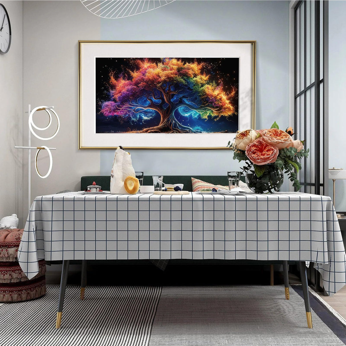 JOOZ Large Diamond Art Kits for Adults - Tree of Life Diamond Painting Kits for Adults, DIY Full Drill Tree of Life Diamond Art Painting, Gem Painting Kit for Wall Decor 27.5 X 15.7 Inch JOOZ