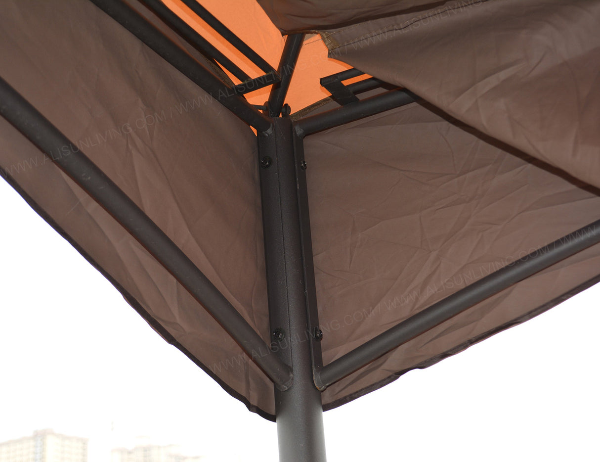 ALISUN Replacement Canopy Top for Massillon 10' x 12' Gazebo Model #L-GZ933PST ALISUN