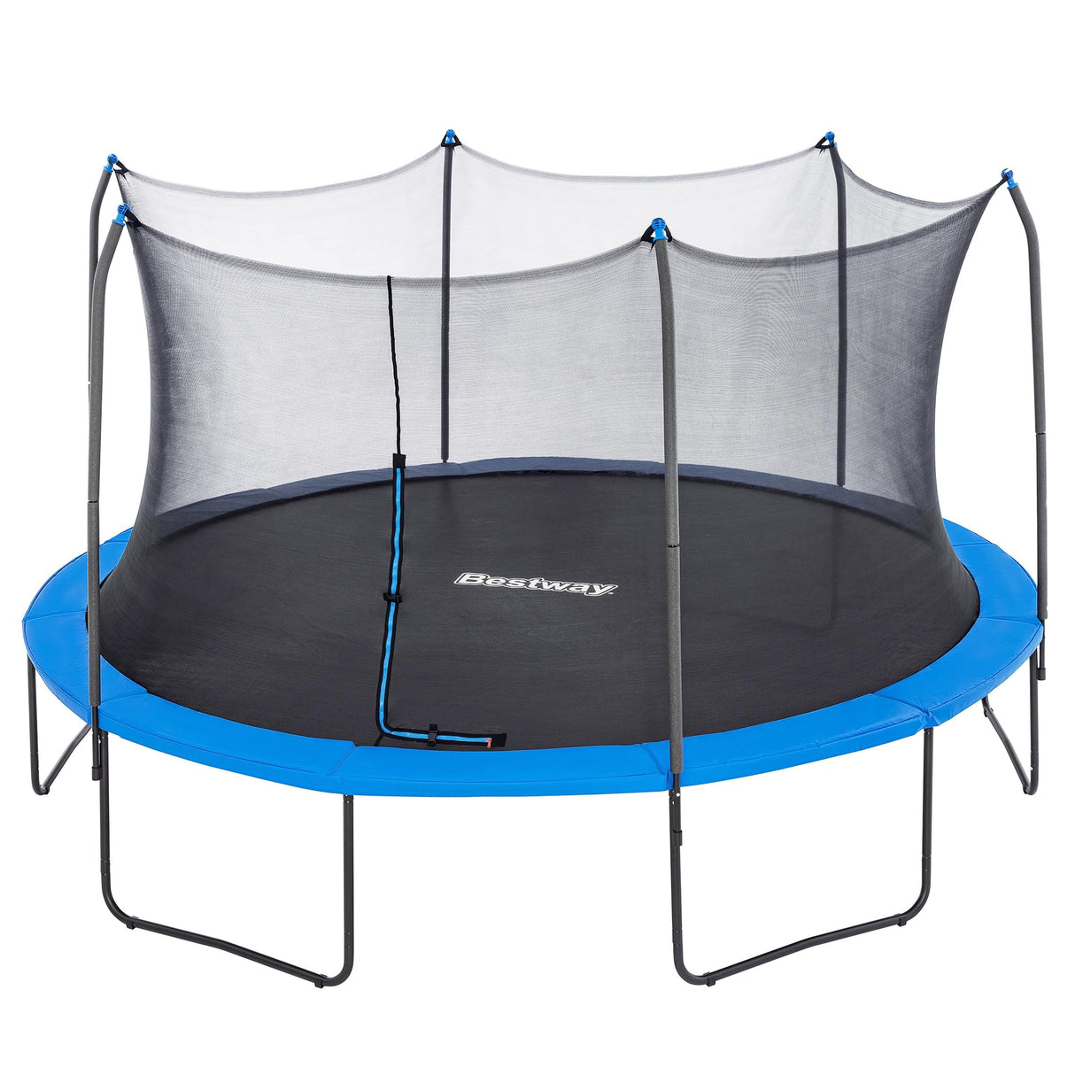 Bestway Xtreme Air 15 FT Outdoor Trampoline for Kids and Adults, No-Gap Security Enclosure Net, Foam-Padded Poles, Fast & Easy Assembly, ASTM Approved Bestway