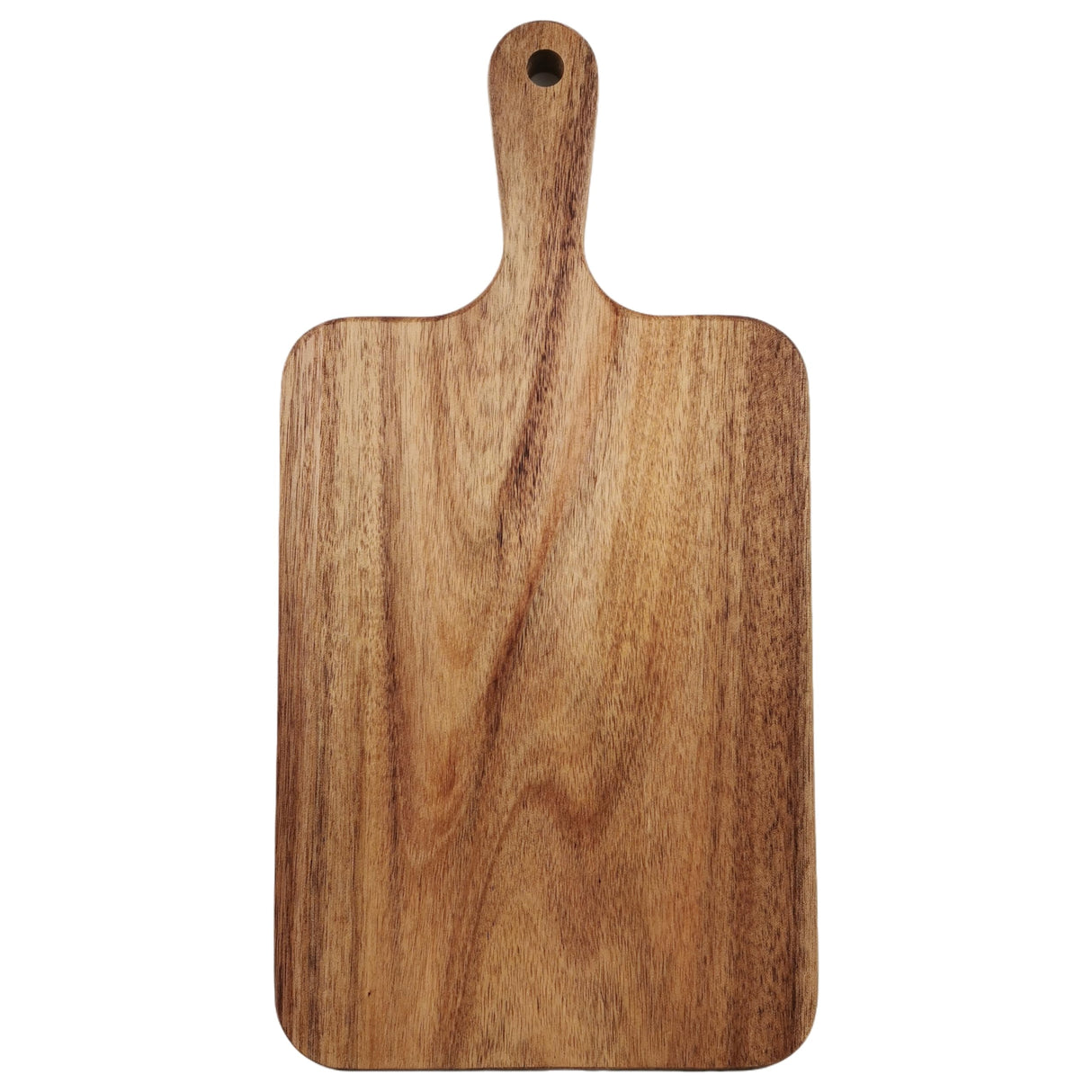 ZeQi Acacia Wood Cutting Board with Handle 13.7''X7'' / Charcuterie Board/Serving Board/Cheese, Bread, Vegetables & Fruits Serving Board (Rectangular) ZeQi