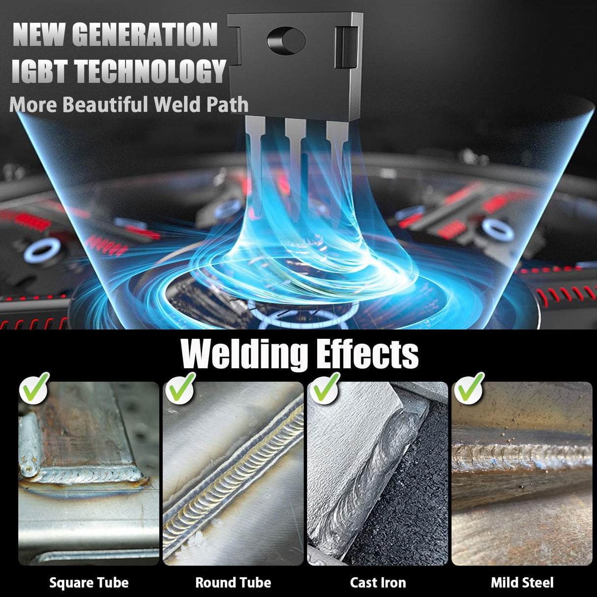 HGNVGZ Stick Welder,Portable Welder Machine 110V IGBT Digital Display LCD Upgraded MMA-250A Welding Machine,Hot Start Arc Force Anti-stick Mini Welde (Blue) HGNVGZ