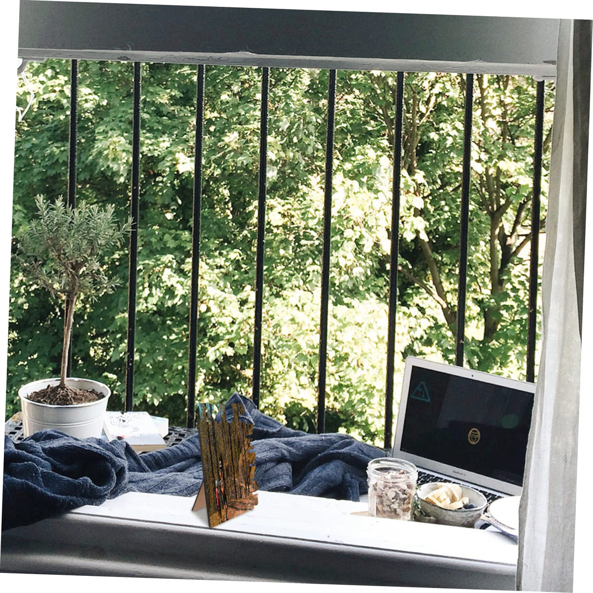 Transfer Picture Frame RIP WE Love You Photo Frame Sublimation Blank Photo Frame Photo Props Party Supplies EXCEART