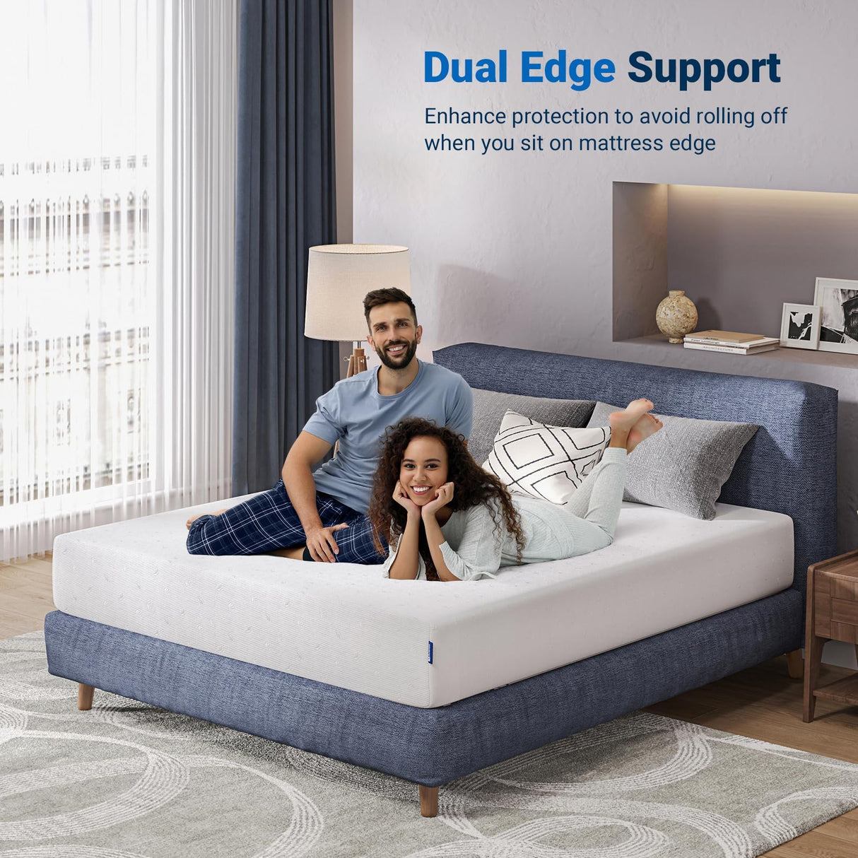 Avenco 10 Inch Full Size Mattress, Comfort Memory Foam Full Mattress in a Box for Refresh Sleep & Pressure Relief, Full Bed Mattresses CertiPUR-US Certified,Medium Firm Avenco