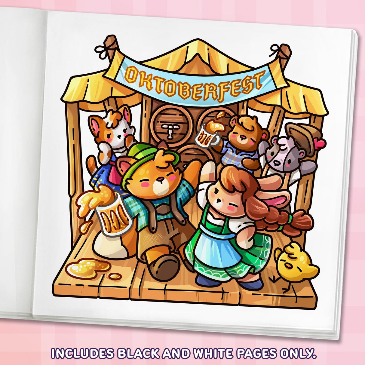 Cozy Europe: Cute Coloring Book for Adults and Teens with Charming Characters and Delightful European Scenes for Relaxation (Cozy Coloring Books) WoodArtSupply