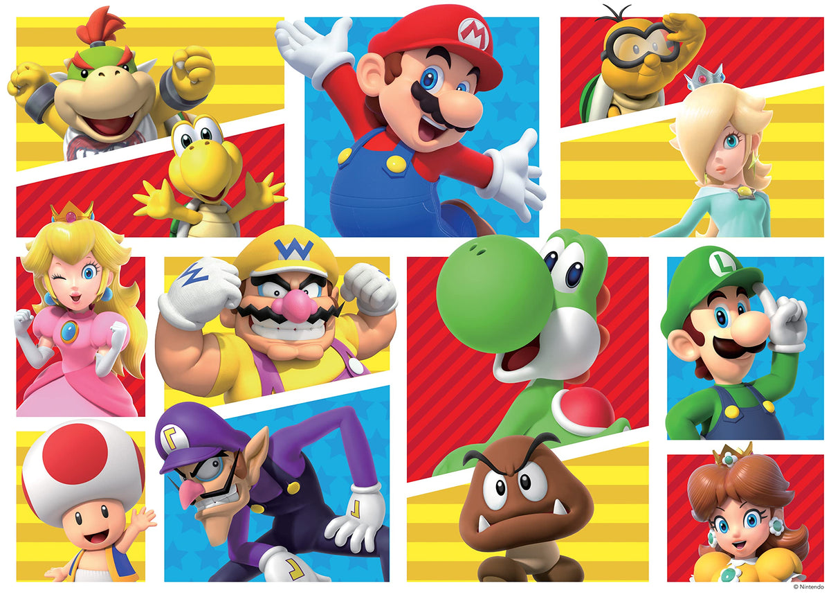 Ravensburger - Super Mario Puzzle Giant Floor Collection Gift Idea for Children 6+ Years, Educational and Stimulating Game, 125 Giant Pieces, 70 x 50 cm Ravensburger