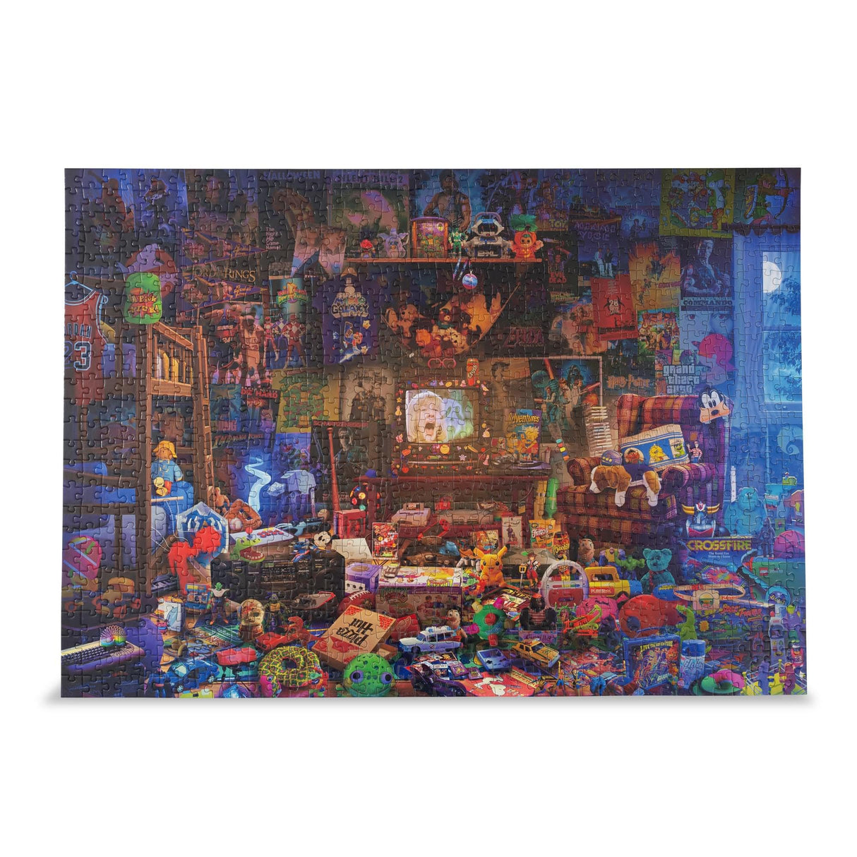 Millennial Dream Room 1000-Piece Jigsaw Puzzle by Rachid Lotf | Fun Brain Teaser, Toys & Games | 28 x 20 Inches Toynk